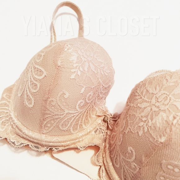 Le Mystere 34DDD/F Sophia 2435 Lace Underwire Bra - Peach Blossom - Picture 8 of 16